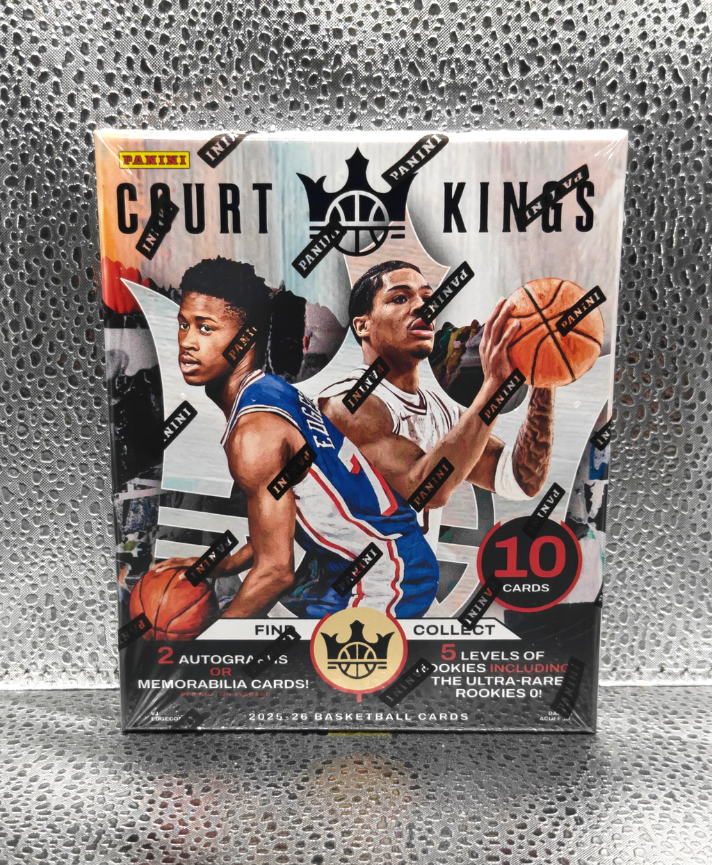 Panini Court Kings 2025-26 NBA Basketball Hobby Box -NEW- 2 Autographs