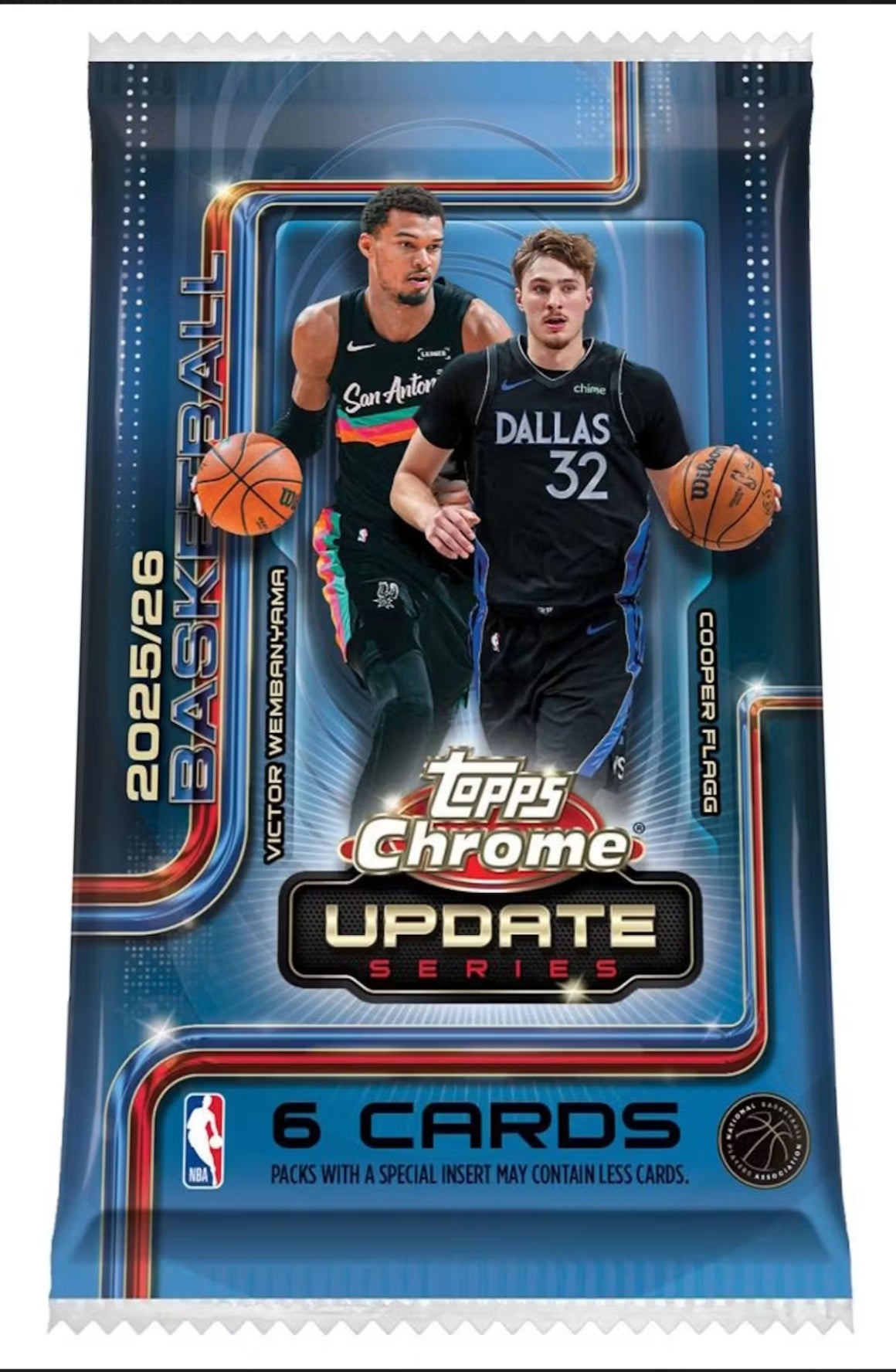 Topps Chrome 2026 Update Series NBA Basketball MEGA Box -NEW- Rookie Debut Patch Autos