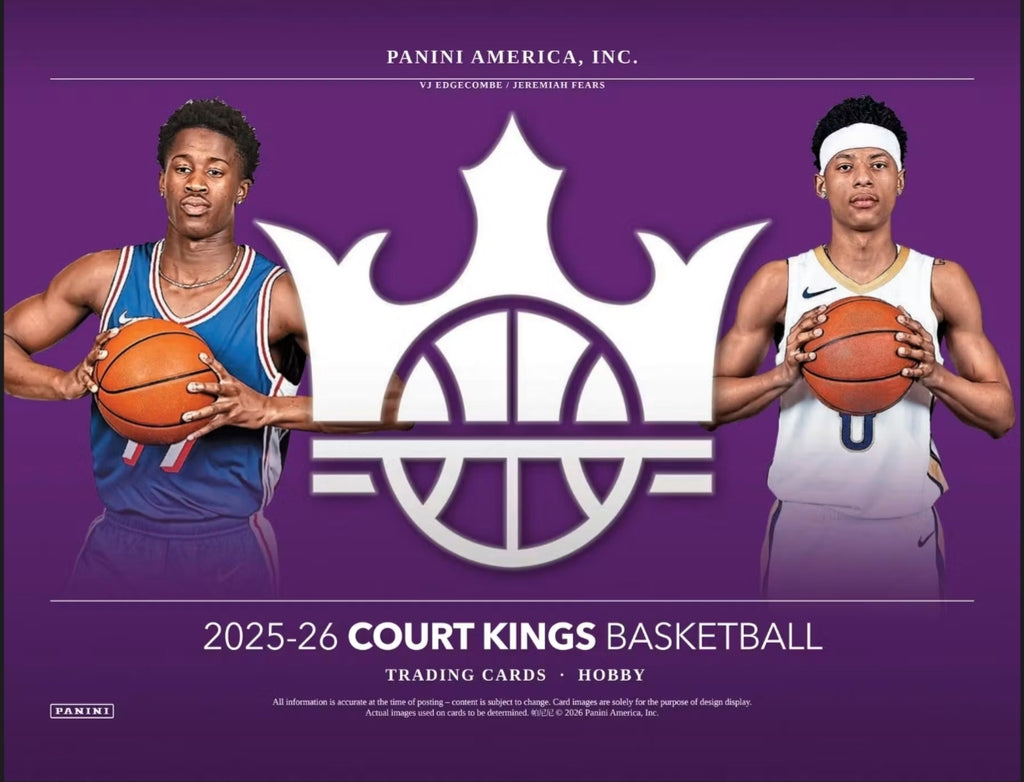 Panini Court Kings 2025-26 NBA Basketball Hobby Box -NEW- 2 Autographs