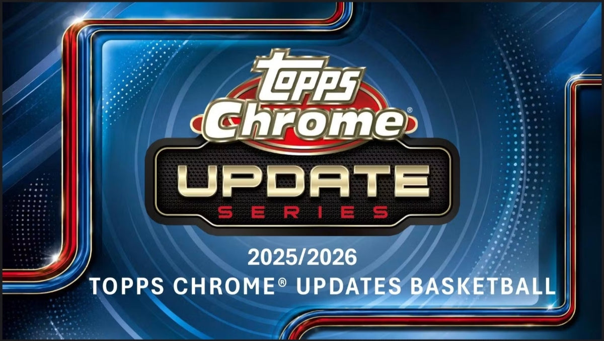 Topps Chrome 2026 Update Series NBA Basketball MEGA Box -NEW- Rookie Debut Patch Autos