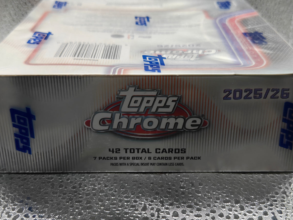 Topps Chrome 2025-26 NBA Basketball Mega Box -NEW- 10 X-Fractors