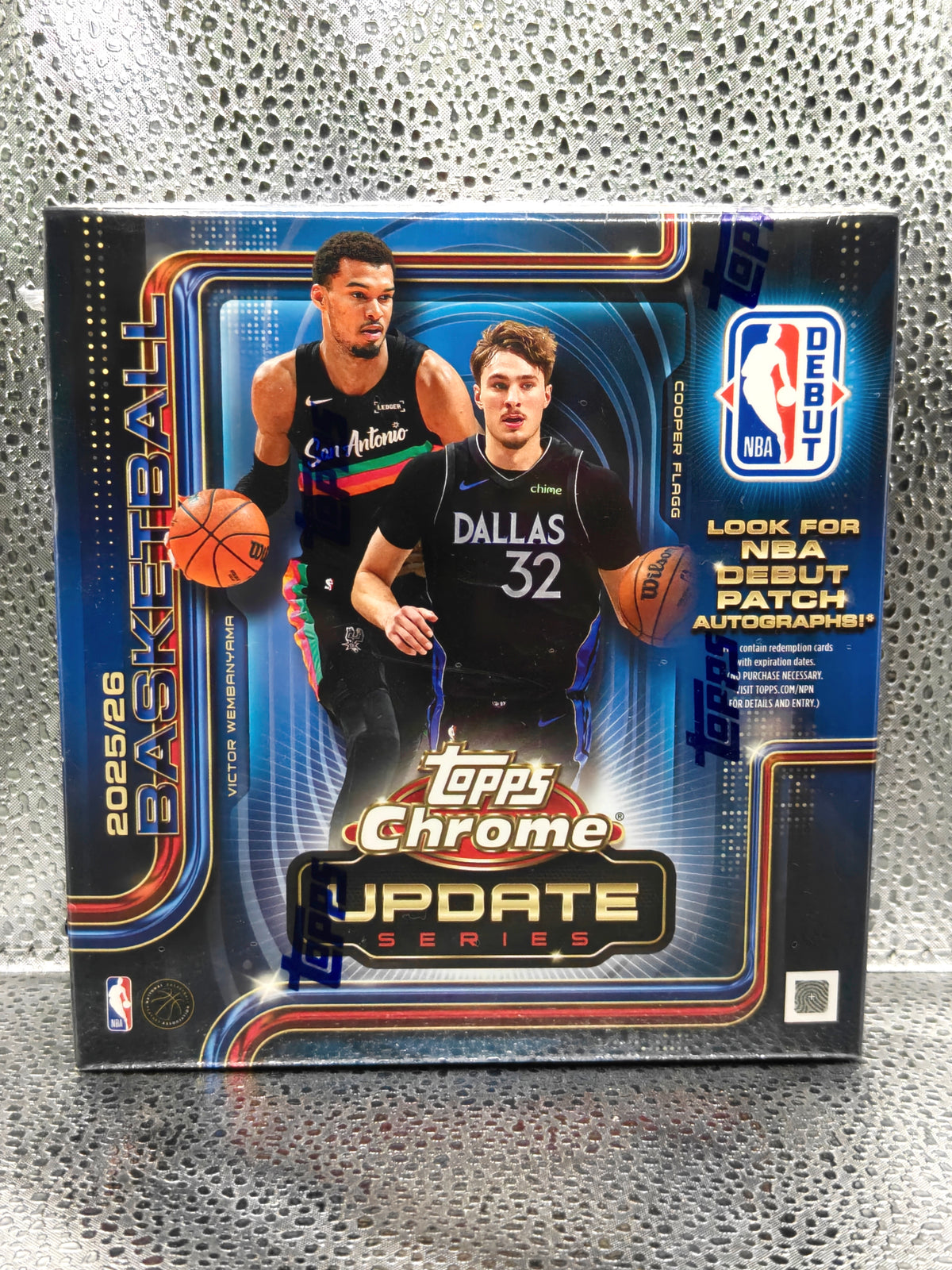 Topps Chrome 2026 Update Series NBA Basketball MEGA Box -NEW- Rookie Debut Patch Autos