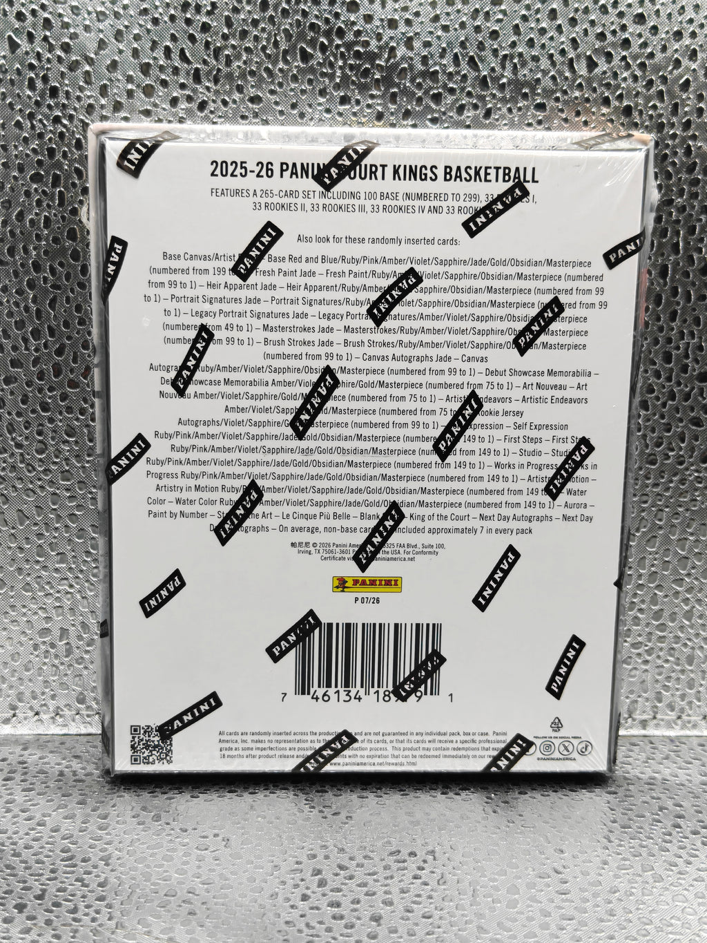 Panini Court Kings 2025-26 NBA Basketball Hobby Box -NEW- 2 Autographs
