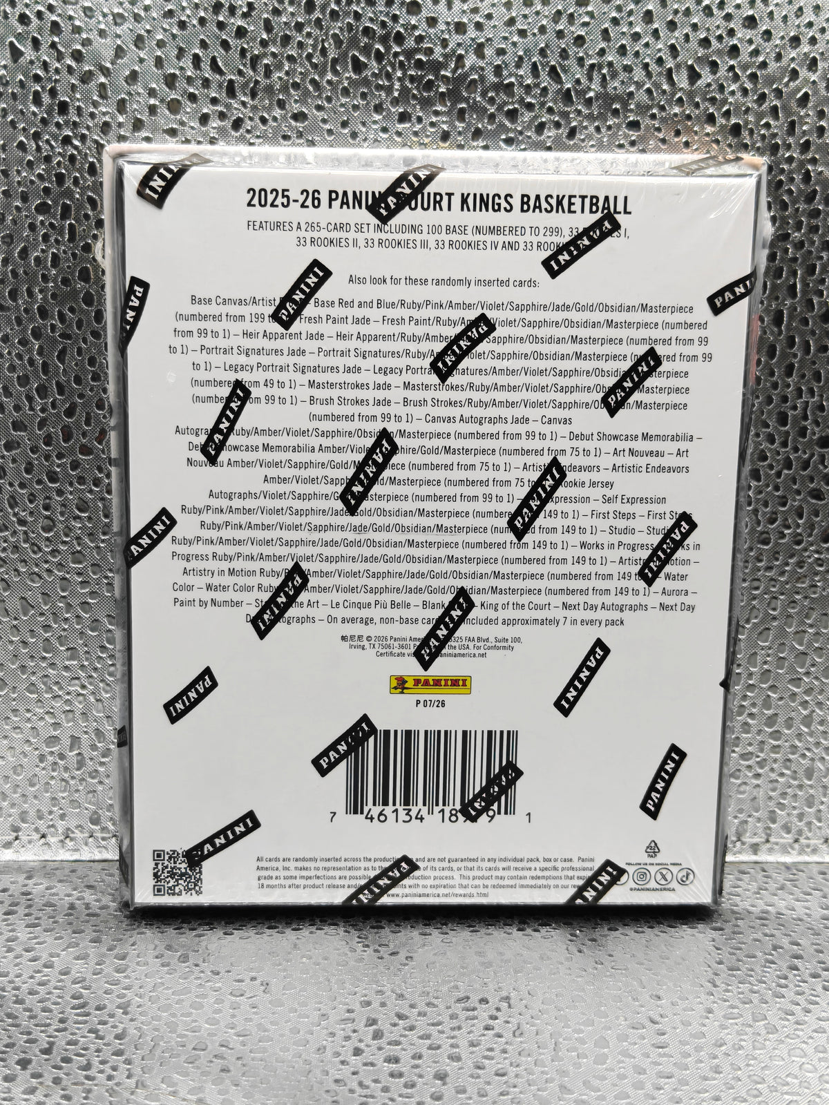 Panini Court Kings 2025-26 NBA Basketball Hobby Box -NEW- 2 Autographs