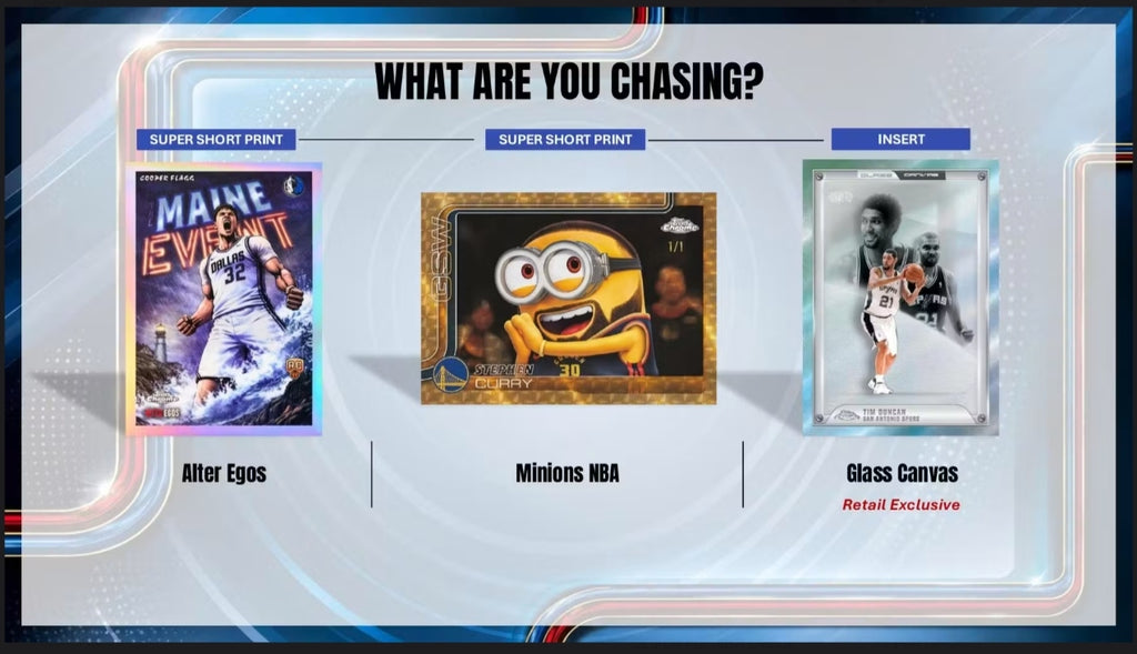 Topps Chrome 2026 Update Series NBA Basketball MEGA Box -NEW- Rookie Debut Patch Autos